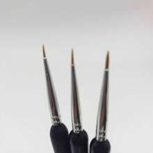 3/9/15-teiliger Feinmalerpinsel-Set - synthetische Borsten, ergonomischer Rattenfüßchengriff für Künstler, Schulanfang, Schulbedarf