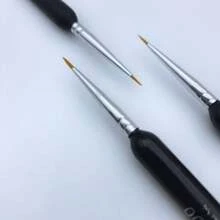 3/9/15-teiliger Feinmalerpinsel-Set - synthetische Borsten, ergonomischer Rattenfüßchengriff für Künstler, Schulanfang, Schulbedarf