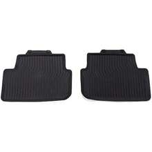 Rubber Floor Mats 2 X Rear For Audi 82A061511041 Original Rubber Mats All Weather Mats Black - Black1 - View 3