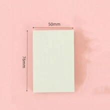 100pcs/Pack Colorful Sticky Notes, Removable Self-Adhesive Memo Pad, Multi-Sized Sticky Memo Paper For Notes, Messages & Reminders Back To School