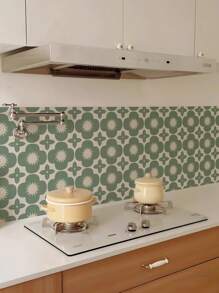 5.9*5.9英寸/7.87*7.87英寸-10片可移除即撕即贴防水瓷砖厨房防溅贴纸，复古自粘墙砖贴花，适用于浴室和厨房