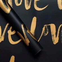 10pcs Valentine's Day "Love" Letter Waterproof Flower Wrapping Paper, Gift Packaging Material - Multicolor - View 11