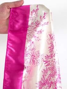 欧美风格保守连体泳衣，收腹瘦身，适合海滩、水疗、游泳，搭配复古法式裙子，均码，适合大多数夏季 - 玫紅色 - 查看 9