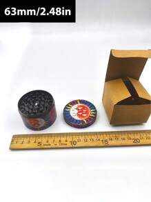 BROS 2.5"/1.57" Creative Cartoon Grinder - Multi-Layer Alloy Grinding Tool - Compact Household Essential - Mini Crusher - Multicolor - View 26