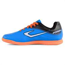 Topper Forza III Unisex Futsal Boot 100% ORIGINAL With INVOICE And WARRANTY - AZUL / LARANJA - Xem 2