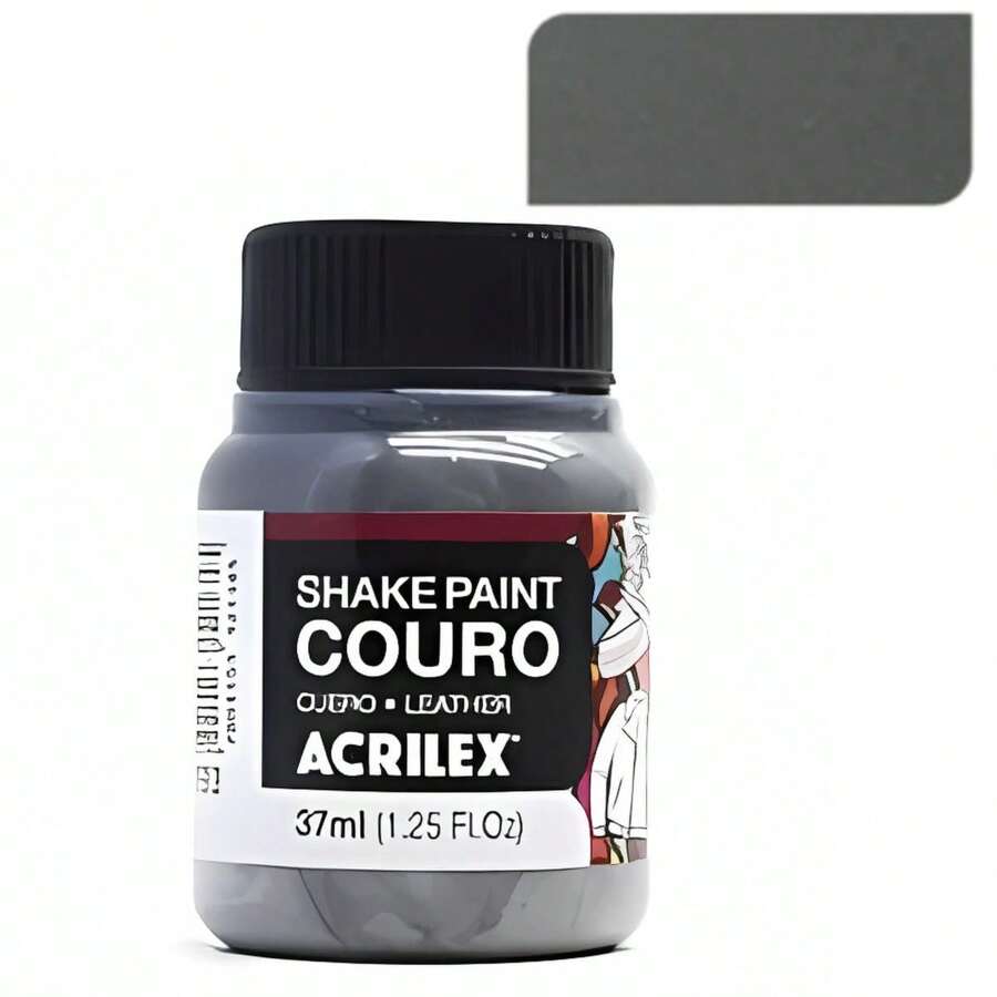 Acrilex Shake Paint Leather Paint 37ml For Natural And Synthetic Leather - Grey - View 1