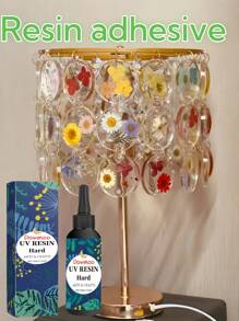 Resin Glue - DIY Resin Craft Crystal Clear Quick Drying Odorless Resin - Multicolor - View 1