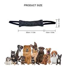 1pc - Durable Dog Training Supplies Chew Stick Chew Pulling Pet Toy Double Side Handle Professional Tear Resistant Chew Pulling