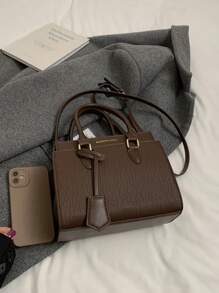 BELLEBORG حقيبة يد نسائية كاجوال للعمل مع حزام كتف، هدايا عيد الأم المثالية للنساء، قطعة واحدة