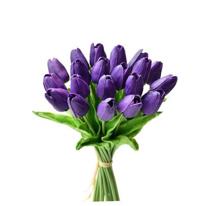 IISVGE 3-Piece Set Of 13.5" Silk Tulips, Perfect For Christmas Centerpieces, Mother's Day, Easter, Valentine's Day Gifts, And Bulk Home, Kitchen, Or Wedding Decorations.