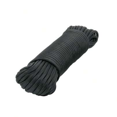 PIOLA NYLON PARACORD NEGRO 4MM FIERO 49703