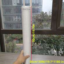 1 Cuộn Băng Keo Hai Mặt Rộng 10/20/30cm X Dài 30m, Lớp Lót Lưới Nhiệt Hai Mặt Dùng Để May Quần Áo, Váy, Vải, Phụ Kiện May Vá Thủ Công - trắng - Xem 12