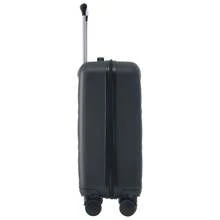 Sweiko Sweiko Mala rígida, mala com rodinhas, mala de viagem, bagagem de mão 4 rodas, material ABS, trava alfandegária TSA, 36 * 23 * 56, preta