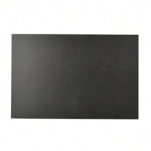5 Sheets 3mm Black PVC Foam Sheet A4 Lightweight Rigid Foam Sand Table Model Material Supplies For Mounting Crafts Modelling Art Display School Projects 11.8x7.8inch - Black - View 1