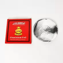 Folha de narguilé com furos - Folha de narguilé de alumínio pré-perfurada | Folha de narguilé com furos para cabeça de narguilé Acessórios para tigela de narguilé