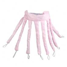 Heatless Hair Curler, 8 Removable Curling Claw Strips, Adjustable Headband, Soft Satin No Heat Curlers For Long Hair, Slouchy Hair Curler, Heatless Curls For Women Curls Wave