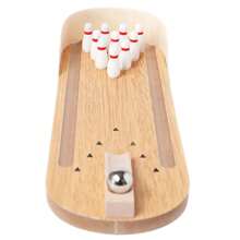 Mini Portable Board Game Creative Wooden Toy - 米色 - 查看 6