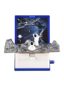 1pc 3D Pop-Up Origami Creative Stress Relief Book Toy, Keychain & Desktop Decor - Multicolor - View 15