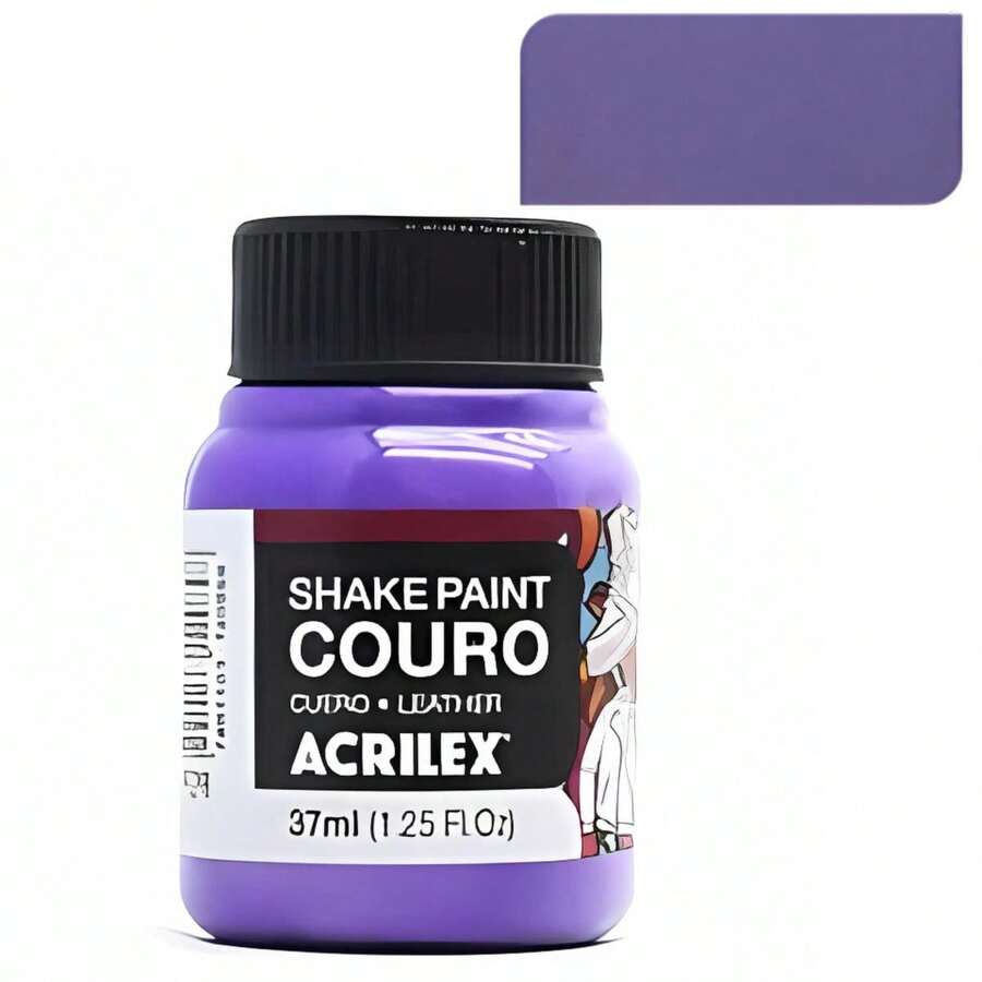Acrilex Shake Paint Leather Paint 37ml For Natural And Synthetic Leather - Lilac - View 1