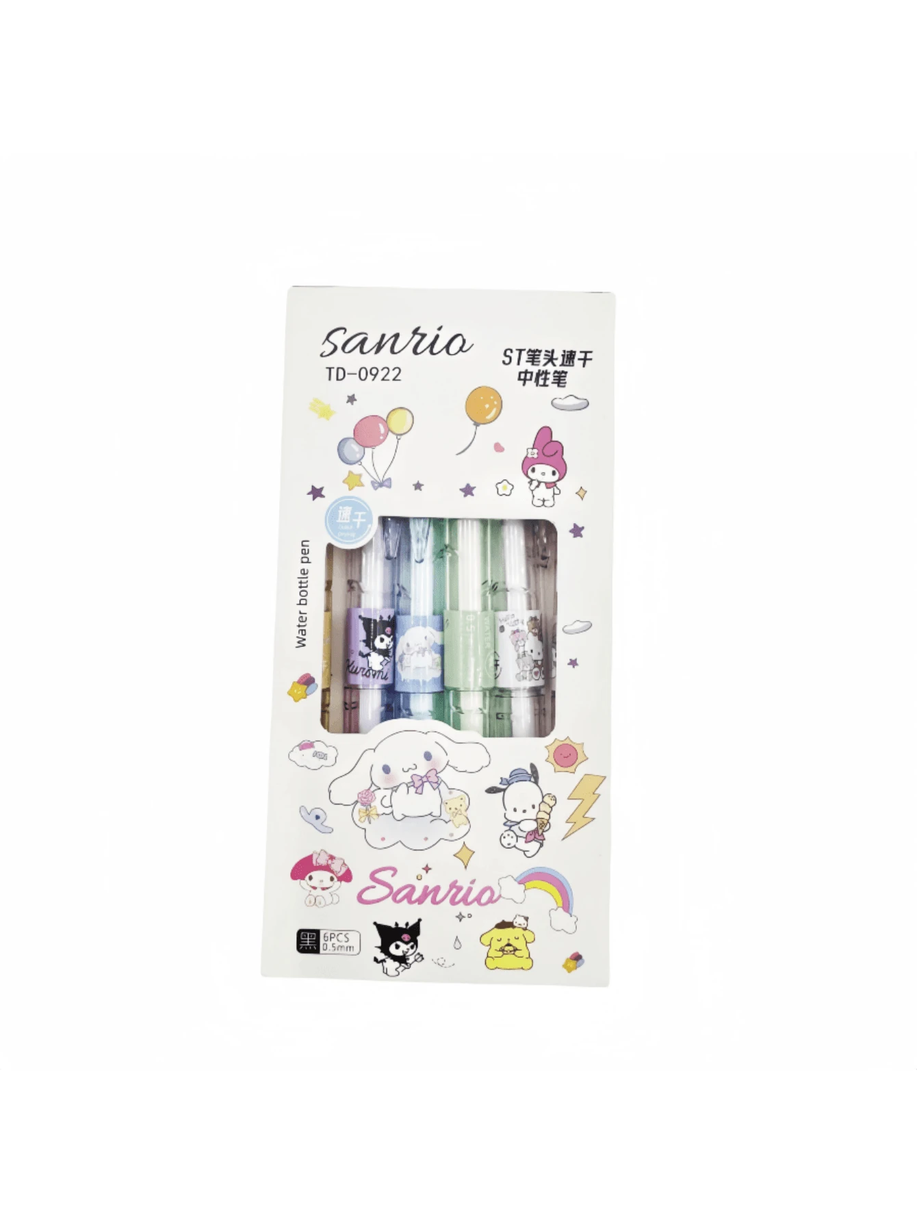 Sanrio Black Ballpoint Pen 0.7mm Made in Japan
