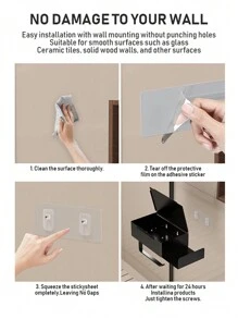 1 pieza Portarrollos de papel higiénico con estante, estantería para almacenamiento de toallitas húmedas de baño, estantería montada en la pared para almacenamiento de rollos de papel, portarrollos de baño, accesorios de baño
