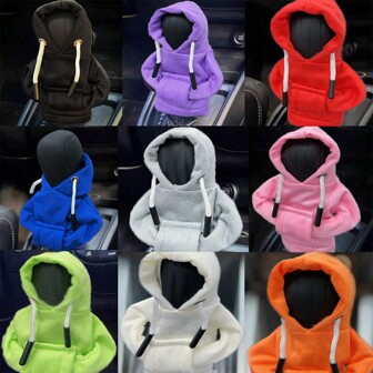 Skiftknappen Hoodie , Bil Skiftskydd för växelspak Hoodie Bil Växla Knopp Skydd Uppsättningar Växlare Knopp Omslag För Automatisk Bil Växlare