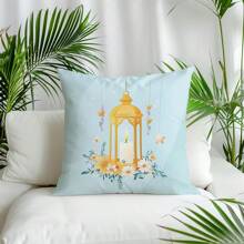 1 Stück beidseitig bedruckter Kissenbezug als Ramadan-Dekoration