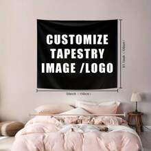 1 件定制壁挂，个性化照片印刷壁挂，定制图片壁挂，周年纪念、派对、生日、婚礼、母亲节、派对装饰、标志设计、家居装饰背景定制礼物 - 彩色 - 查看 6