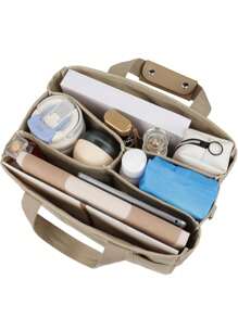 New Large-Capacity Multi-Compartment Women's Tote Bag, Fashionable, Simple And Versatile Handbag, Niche Design, Portable And Adjustable Shoulder Strap, Mommy Shoulder Crossbody Bag, Suitable For Commuting, Going Out, Shopping And Storage., Best Mother Day Gifts Ever