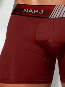 Set Of 10 Adult Boxer Briefs, Premium Quality, Comfortable, NAPJ - Multicolor - View 4