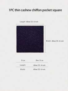 1pc Bandana Paisley Patterned Headscarf, Neckerchief - Multicolor - View 4