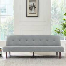 Living And Home Contemporary Convertible Sofa Bed - Gray 172cm W X 81cm D X 67.5cm H - View 3