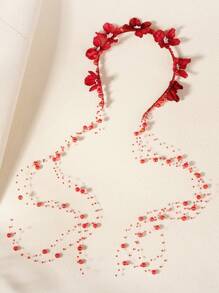 1 chiếc băng đô ngọc trai công chúa đội đầu cho cô dâu thời trang phụ kiện tóc cho nữ - Nhiều màu - Xem 19