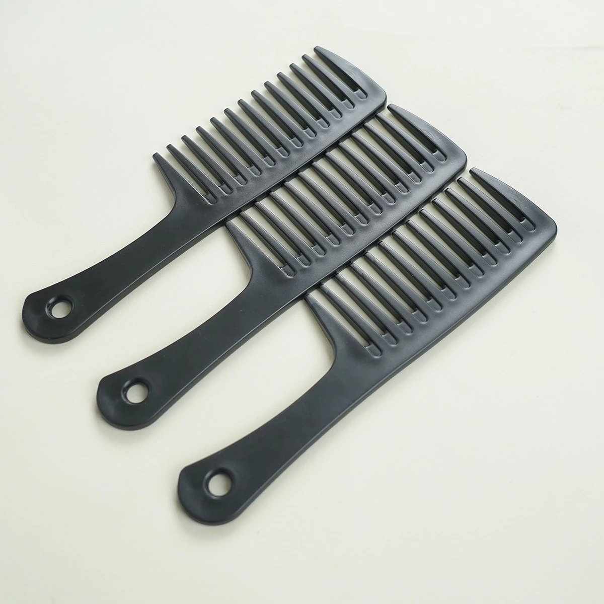 Wide Tooth Comb For Women, Plastic Large Hair Brush For Long Hair ...