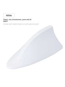 Car Decoration Shark Fin Antenna With Signal Reception Specialized Antenna, Rooftop Spoiler Antenna Modification, No Drilling Required