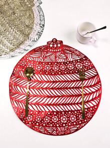 1pc Ball And Bell Shape Cute Table Placemat Vase Mat Decoration PVC Mat Birthday And Party Gift - Multicolor - View 1