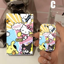 卡哇伊烟盒动漫可爱   Y2K卡通香烟收纳盒男女情侣礼物（不包括打火机） - 彩色 - 查看 4