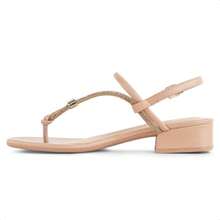 Ramarim Women's Low Heel Sandal 100% ORIGINAL With INVOICE And WARRANTY - NUDE / NUDE - 查看 7
