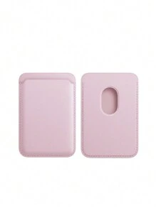 1pc Customized Photo Magnetic Card Holder, Multifunctional Car Phone Holder, MagSafe Card Case, Portable Card Wallet, Suitable For Daily Use, Can Be Given As A Gift To Family And Friends