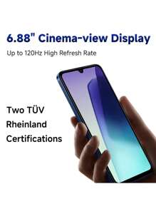 Xiaomi Redmi 14C Smartphone 8GB+256GB Global Version Helio G81-Ultra Processor 6.88" Dot Drop Display 50MP AI Dual Camera 18W Fast Charging 5160mAh Battery - Blue - View 3