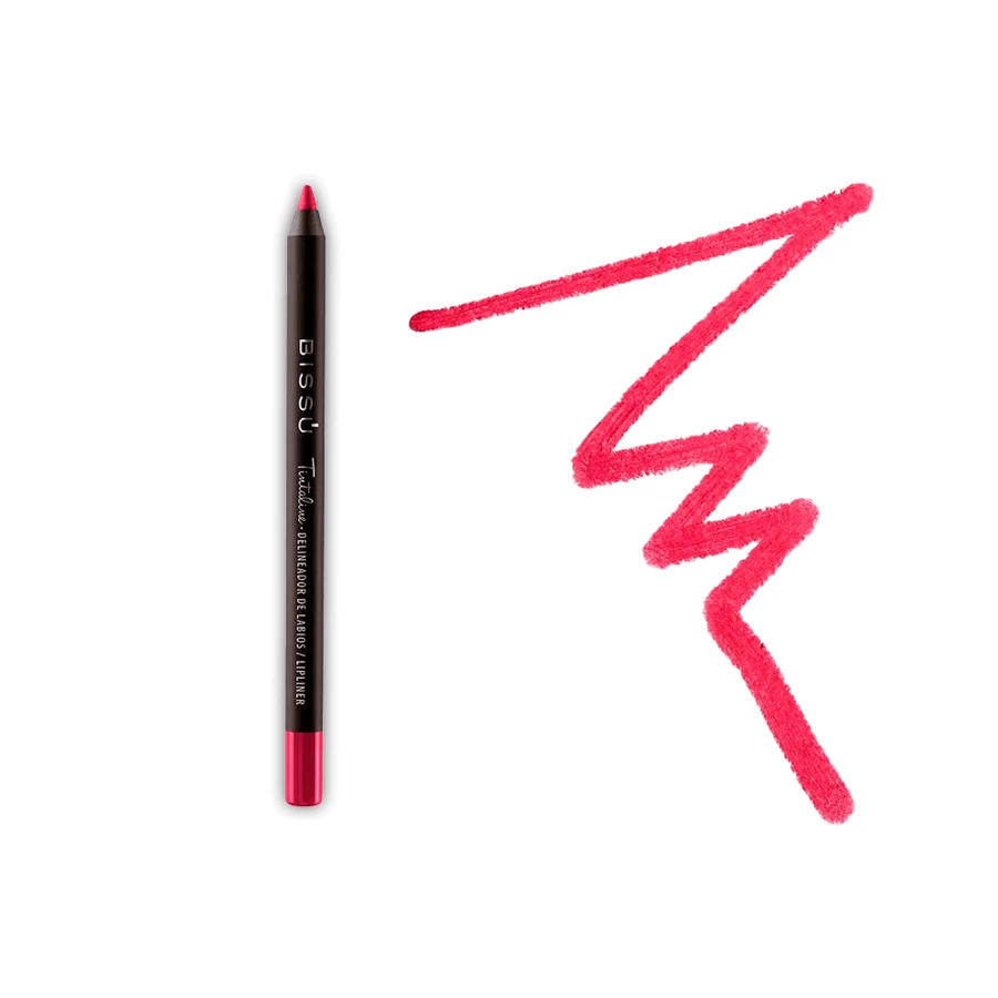 Tintaline labios Delineador Bissu original Colores Intensos - Duración Prolongada - Vibrante -Resistente - Tono 14 ''Fucsia'' - Ver 1