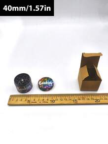 BROS 2.5"/1.57" Creative Cartoon Grinder - Multi-Layer Alloy Grinding Tool - Compact Household Essential - Mini Crusher - Multicolor - View 15