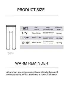 1pc Kids Faux Pantyhose Tights, See-Through High Stretch Breathable Can Be Worn Outerwear, Thicken Velvet Lining, Girls