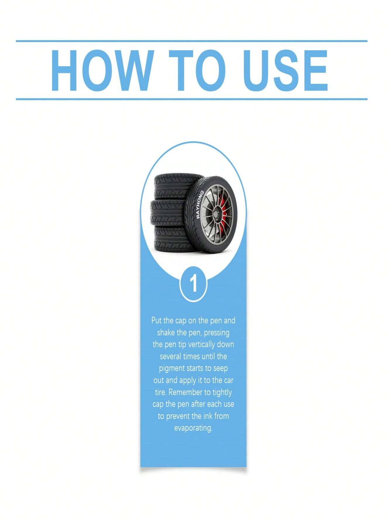 Inchiostro Impermeabile Bianco 4 Pennarelli Per Pneumatici Auto - Impermeabili, Colore Bianco, Per Scritte Su Ruote E Finestre Inchiostro Impermeabile Auto - Foto 11