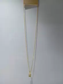 Colar Feminina Folheado Religiosa-6464