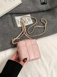 新款迷你化妆包。刺绣超小方盒。适合派对和聚会的斜挎包 - A - 查看 11