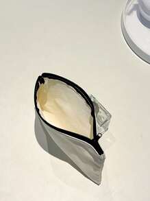 Borse in juta con cerniera, set al dettaglio, borse per cosmetici e matite per cosmetici e fai da te, borse per cosmetici vuote - set di borse per matite beige, borsa per cosmetici multifunzione per viaggi e articoli da toeletta, borsa con cerniera, borsa per trucco, forniture scolastiche, elementi essenziali da viaggio, borsa di bellezza, articoli essenziali per le vacanze, borse per trucco, custodia per trucco, organizer per il trucco, regali invernali per donne, organizer per il trucco, contenitore per il trucco, forniture per il rientro a scuola