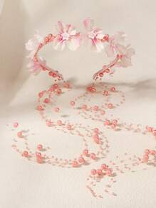 1 chiếc băng đô ngọc trai công chúa đội đầu cho cô dâu thời trang phụ kiện tóc cho nữ - Nhiều màu - Xem 9