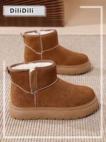 Giày cao gót nữ, giày lười, dép xăng đan, giày bốt đi tuyết, giày đế xuồng, giày khiêu vũ màu đỏ, giày tennis, giày bốt cổ ngắn - Lạc đà - Xem 3