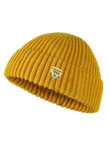 1pc Men Skullcap Street Style Hip Hop Beanies Brimless Baggy Melon Cap Cuff Docker Fisherman Beanies Hats Winter Warm Knitted Bonnet Fall Outfit - Knitted Hat - View 20